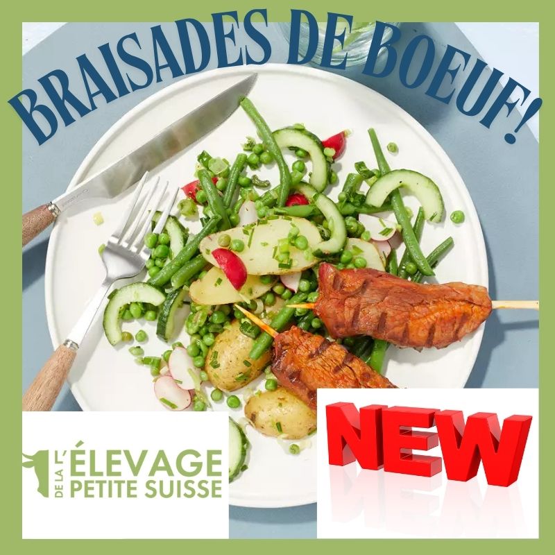 braisades de boeuf, c'est de saison - Elevage de la Petite Suisse
