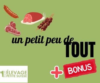 Action bonus en saveur rosée de l'Elevage de la Petite Suisse à Lompret