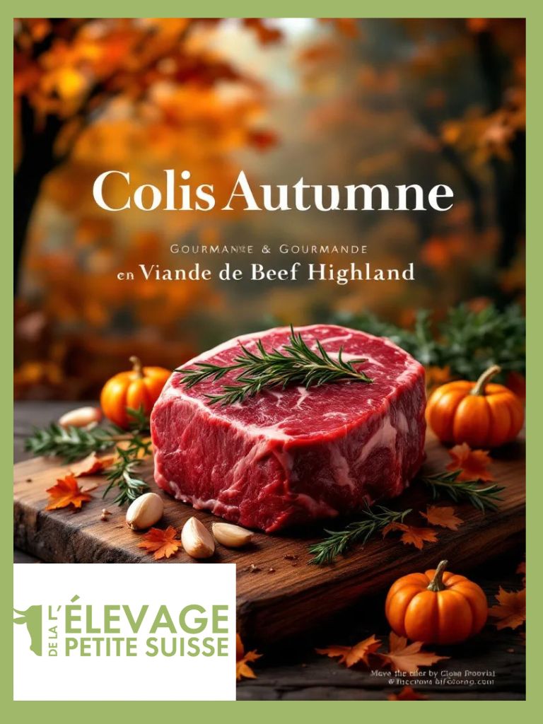 Automne gourmande en saveur Highland de l'Elevage de la Petite Suisse
