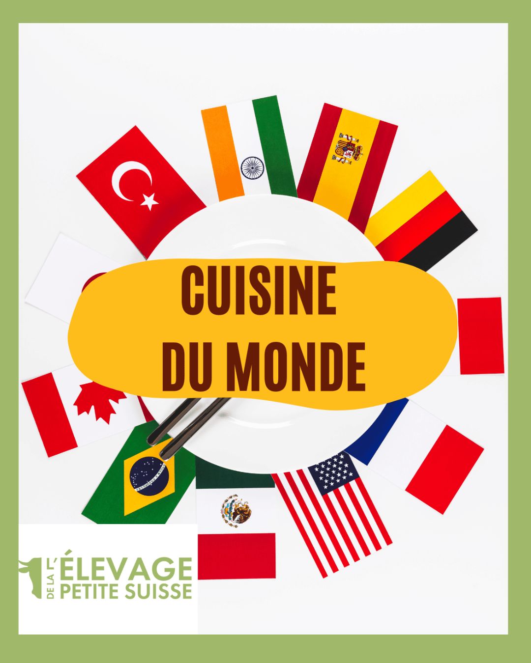 Voyage gastronomique avec l'Elevage de la Petite Suisse à Lompret