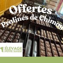 Pralines de Chimay offertes