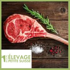 Tomahawk en saveur jeune vache Normande de l'Elevage de la Petite Suisse