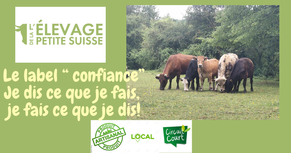 Le label " Je fais ce que je dis, je dis ce que je fais"